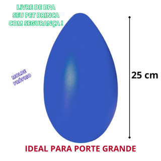 Brinquedo Interativo Mordedor Anti Stress Para Cachorro Ovo Maluco Porte GRANDE Pet
