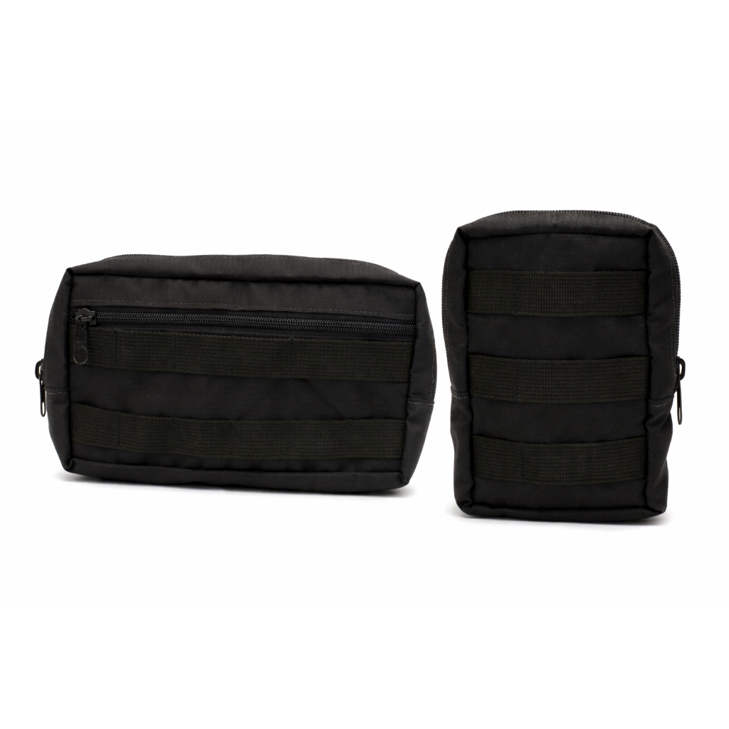 Bolso modular molle horizontal  sm + Bolsa modular molle vertical sm