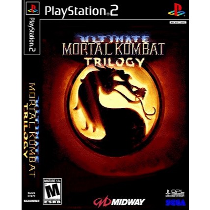 Ultimate Mortal Kombat Trilogy DVD ISO  PS2