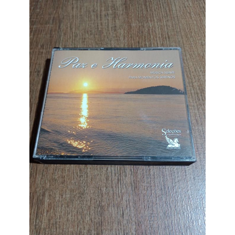 4 CDs Paz E Harmonia Música Suave Para Momentos Serenos Seleções