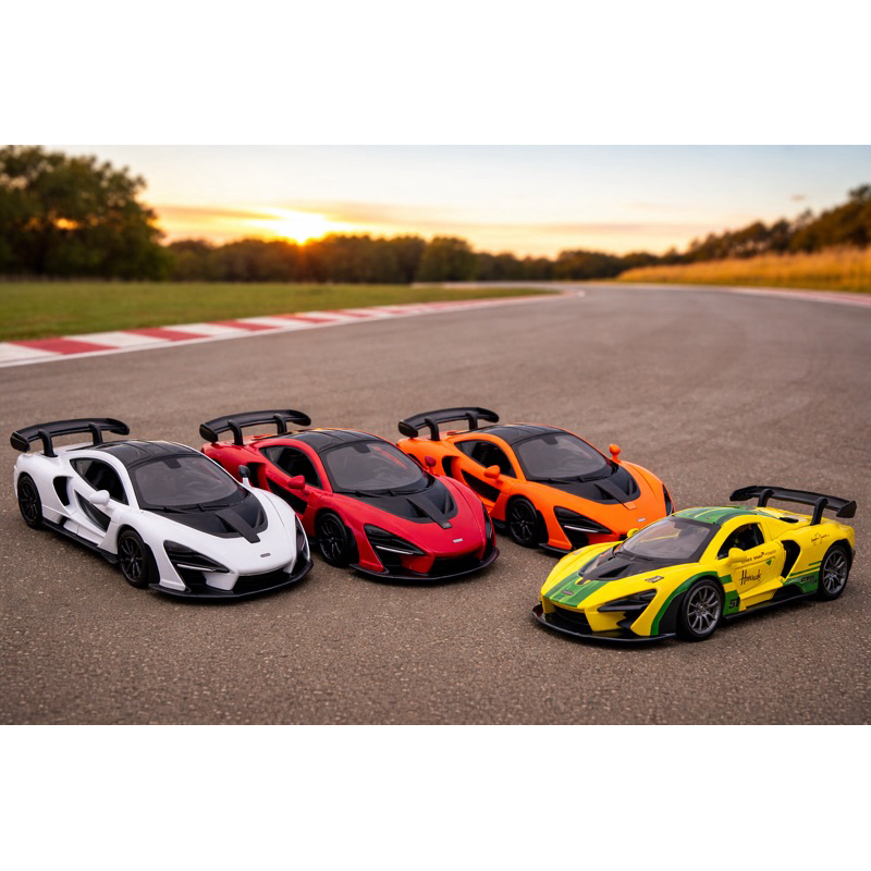 Carrinho de ferro Mclaren Realista,  abre as portas para cima. Frete gratis e Envio rapido em Oferta na Shopee