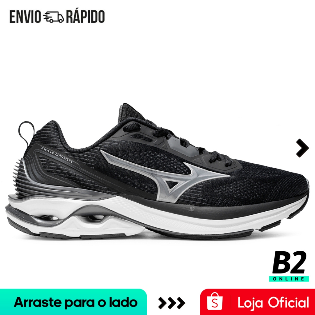 Tênis Mizuno Wave Dynasty 7 Feminino Original com Nota Fiscal e Garantia em Oferta na Shopee