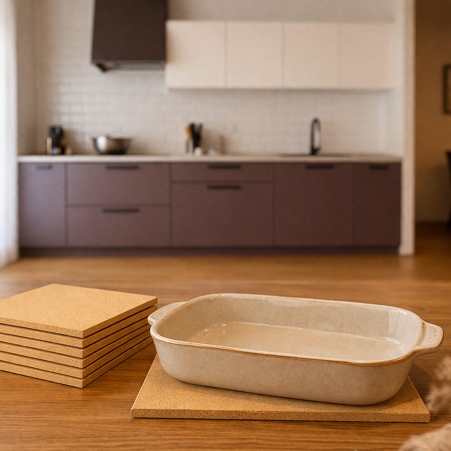 Suporte Para Panela Canecão Descanso De Mesa Quadrado Mdf Decorativo Artesanato Utilidade Cozinha