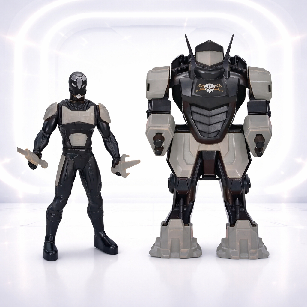 Brinquedos De Menino Boneco Articulado Robô Armadura Infantil Menino Robo Brinquedo