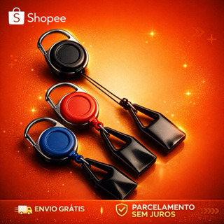 Porta Isqueiro Retrátil Chaveiro Anti Rato Bic e Clipper- ENVIO IMEDIATO em Oferta na Shopee