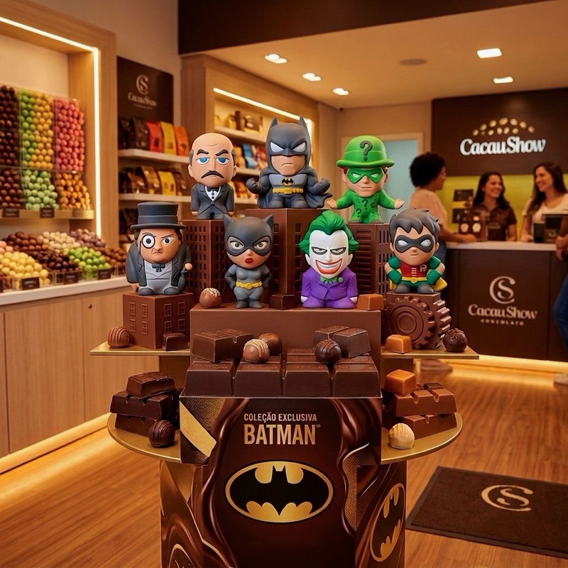 Ovo de Páscoa ao Leite Pelúcia Batman 170g