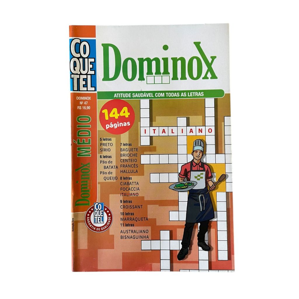 Livro Coquetel Dominox - Nível Médio ( N° 47 )