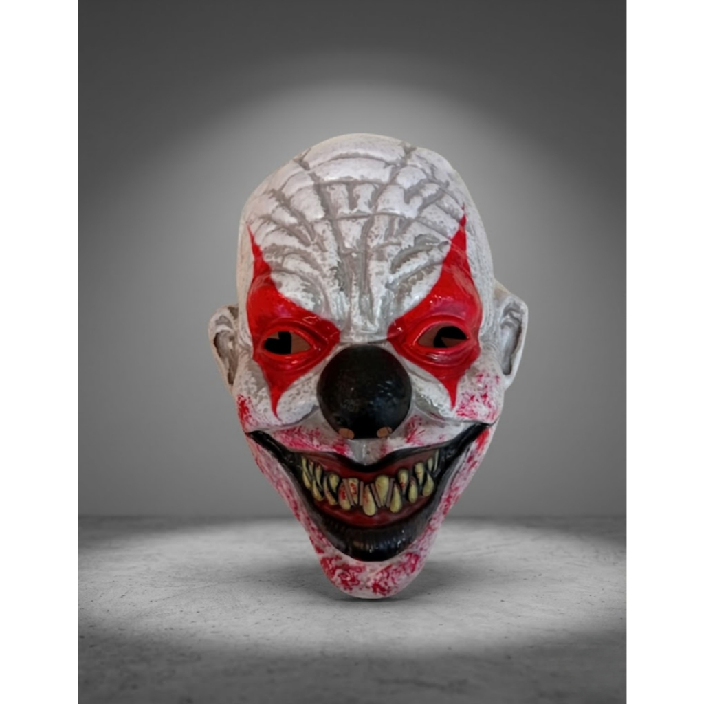 Máscara Palhaço Sorriso Do Terror PayDay Halloween Cosplay