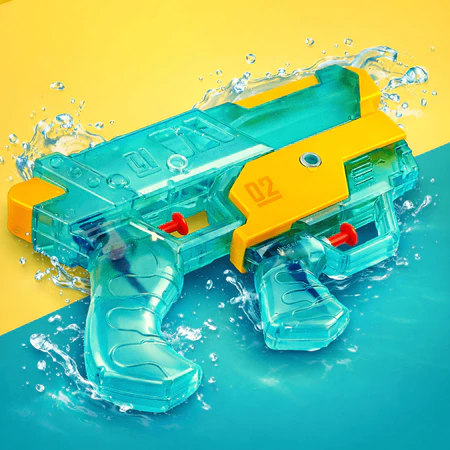 Lança Água Infantil 2 em 1 – Diversão Garantida com Alcance Longo! 💦🌞