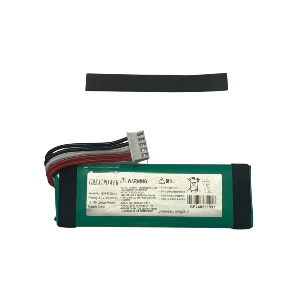 Bateria caixa de som Flip 4 GSP872693 01 - 5 Fios - Garantia 1 ano