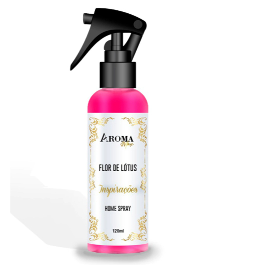 Imagem Home Spray 120ml Flor de Lótus – Aromatizador Suave e Relaxante, Perfume Elegante e Duradouro para Ambientes