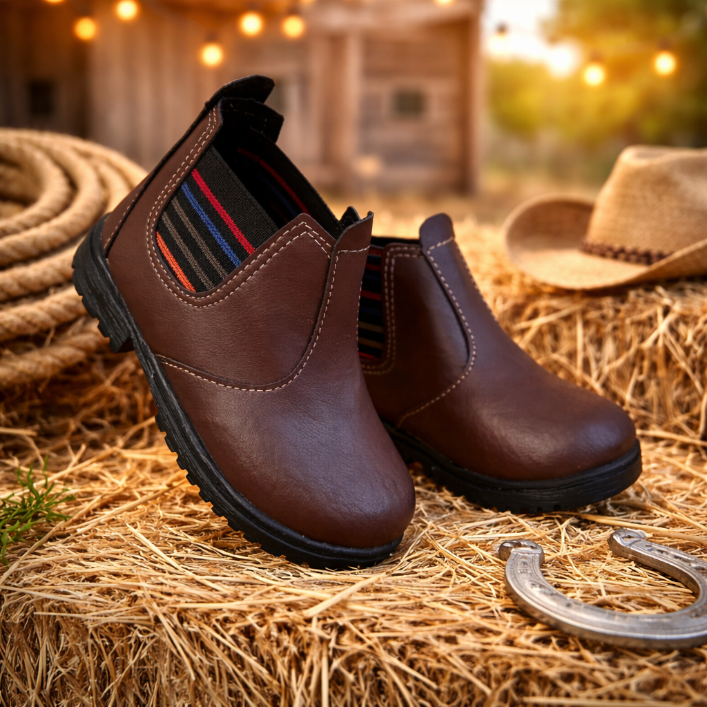 Botinha Infantil Masculina Bota Jeca Menino