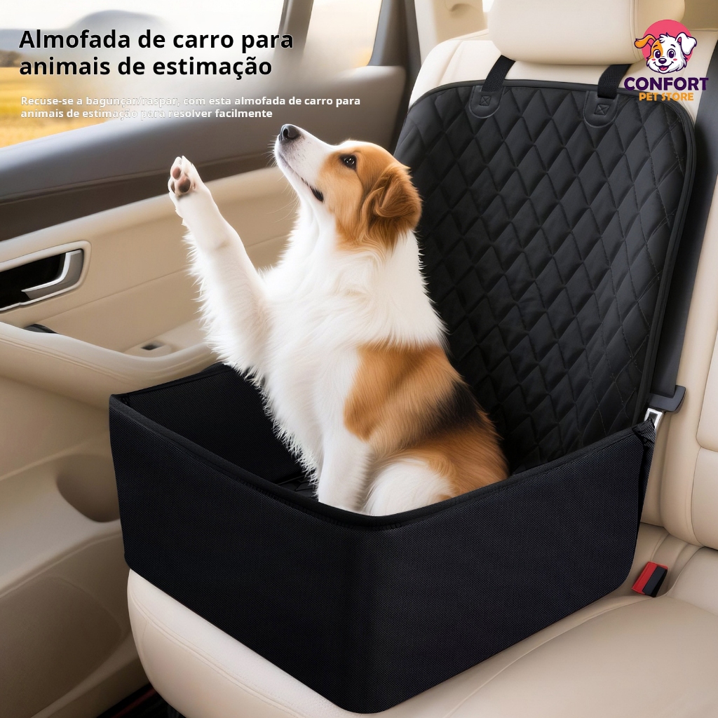 Cadeirinha para cachorro próprias para cães Assento de carro para cachorro Cama para cachorro no carr