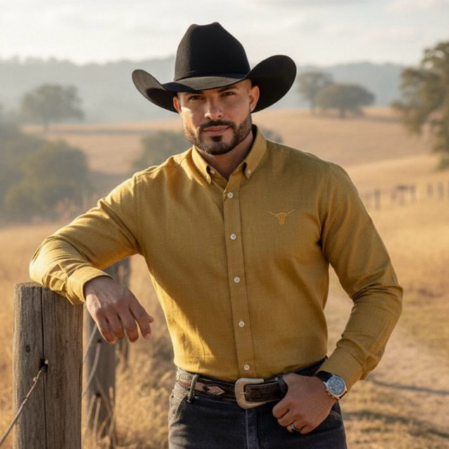 Camisa Xadrez Country Premium Cowboy Manga Longa Lida de Boiadeiro Nova Coleção em Oferta na Shopee