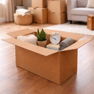 Caixa Grande para Mudança e Envios 60x30x30 em Material Kraft com 6 Unidades Forte e Resistente em Oferta na Shopee