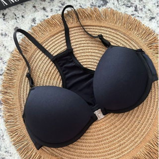 Sutiã Nadador com Bojo Fecho Frontal Conforto Discreto Lingerie Feminina Dia a Dia Básico em Oferta na Shopee