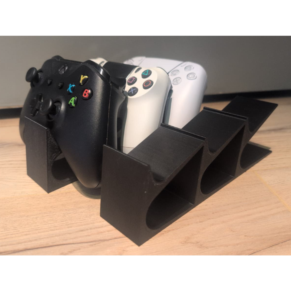 Suporte para 3 Controles Console PS5, Xbox One, PS4, PC Gamer, Xbox Series X/S