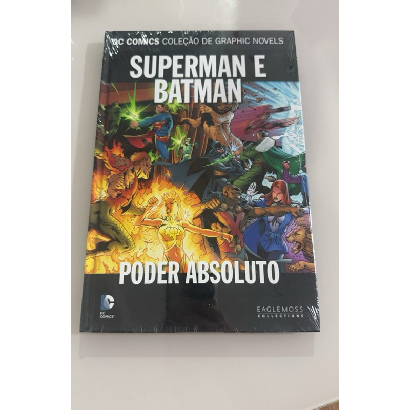 Coleção de Graphic Novels DC Comics Superman e Batman - Poder Absoluto volume 29 novo/lacrado