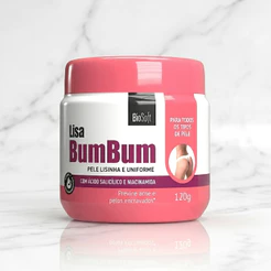 Creme para O Bumbum Bio Soft - pele lisinha Sem Manchas e Foliculite 120g - Hidratante Renovador