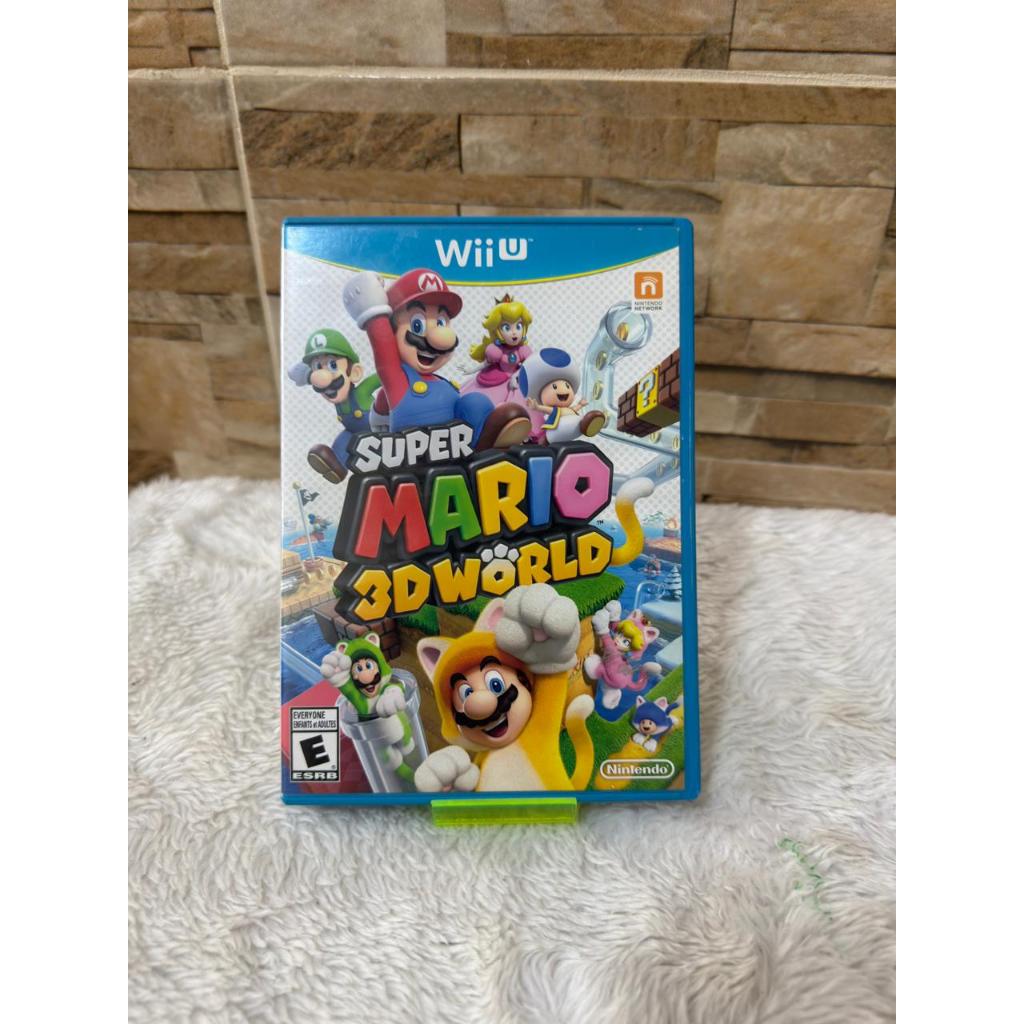 SUPER MARIO 3D WORLD Midia Física + Manual Nintendo Wii u