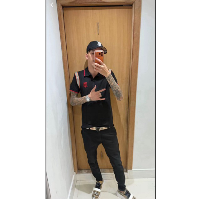 Calça Jeans Preta Masculina Moda Digital Influencer em Oferta na Shopee