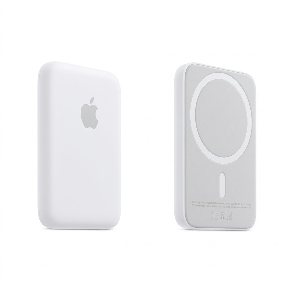 Power Bank Apple MagSafe iPhone Bateria Portátil Wireless Carregador Magnético