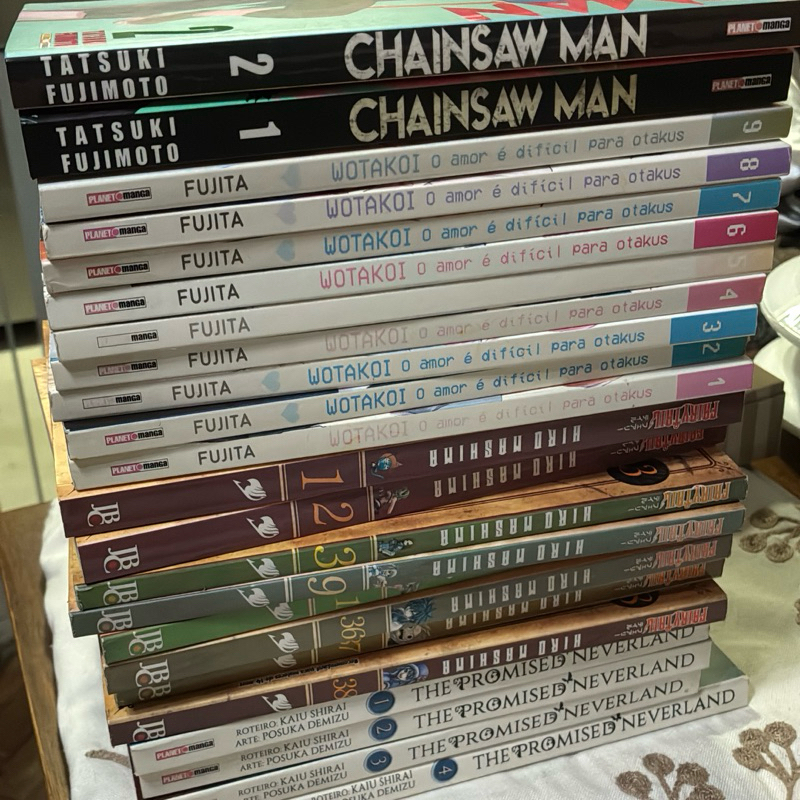Desapego de Mangás Variados | Mangá em Português | Animes Famosos | Mangá Shonen | Seminovos