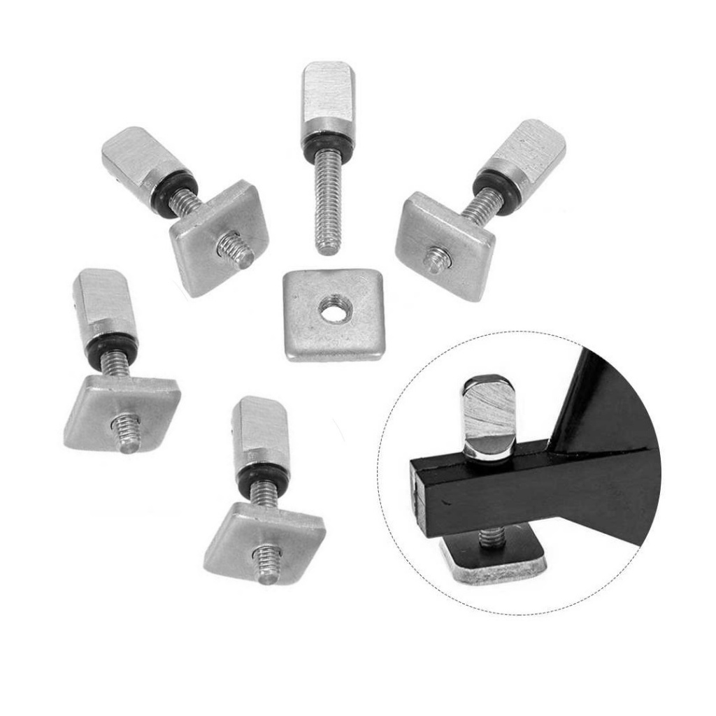 10 Parafuso Quilhão Central Longboard E Stand Up Paddle Sup - 100% INOX