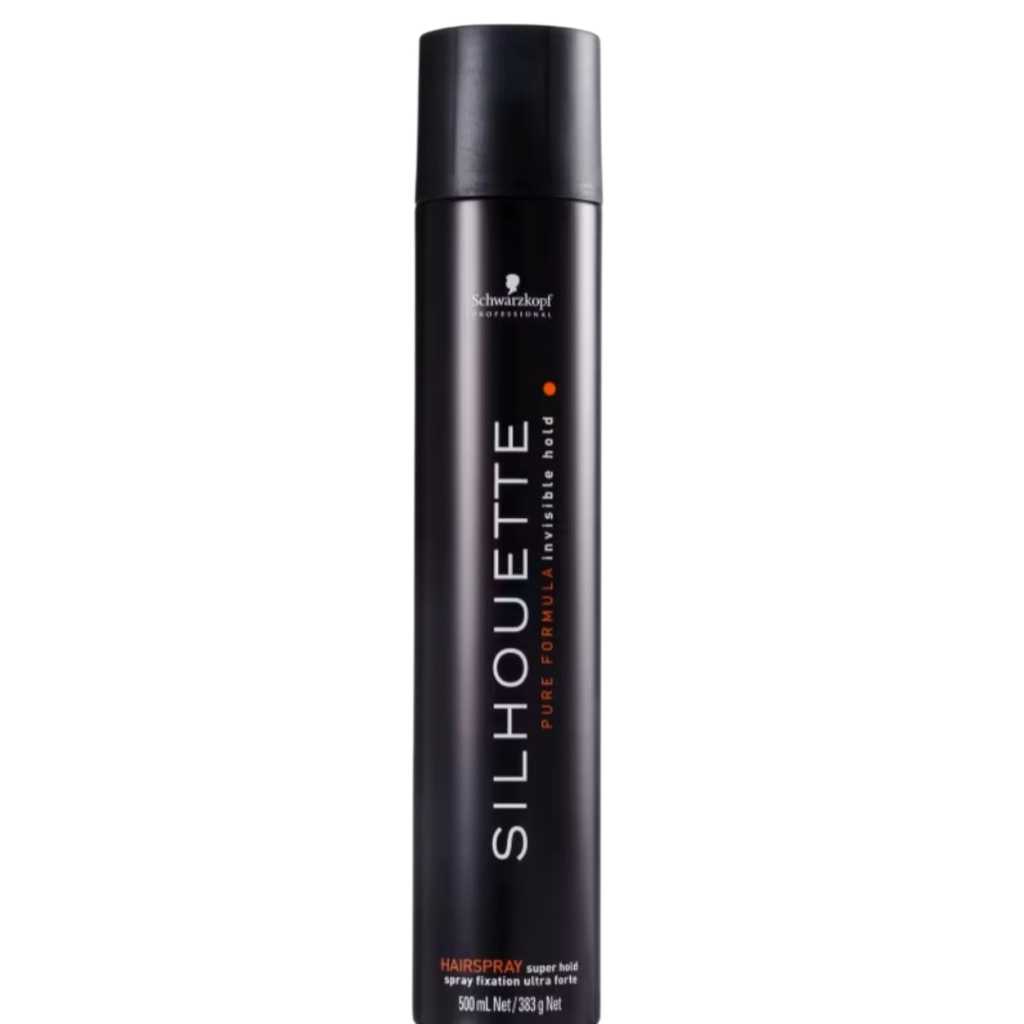 Spray Fixador Schwarzkopf Silhouette Super Hold 500ml - Fixação Extraforte e Brilho Luminoso