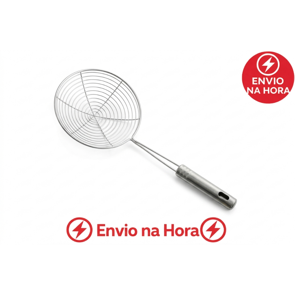 Escumadeira inox  33,5x14