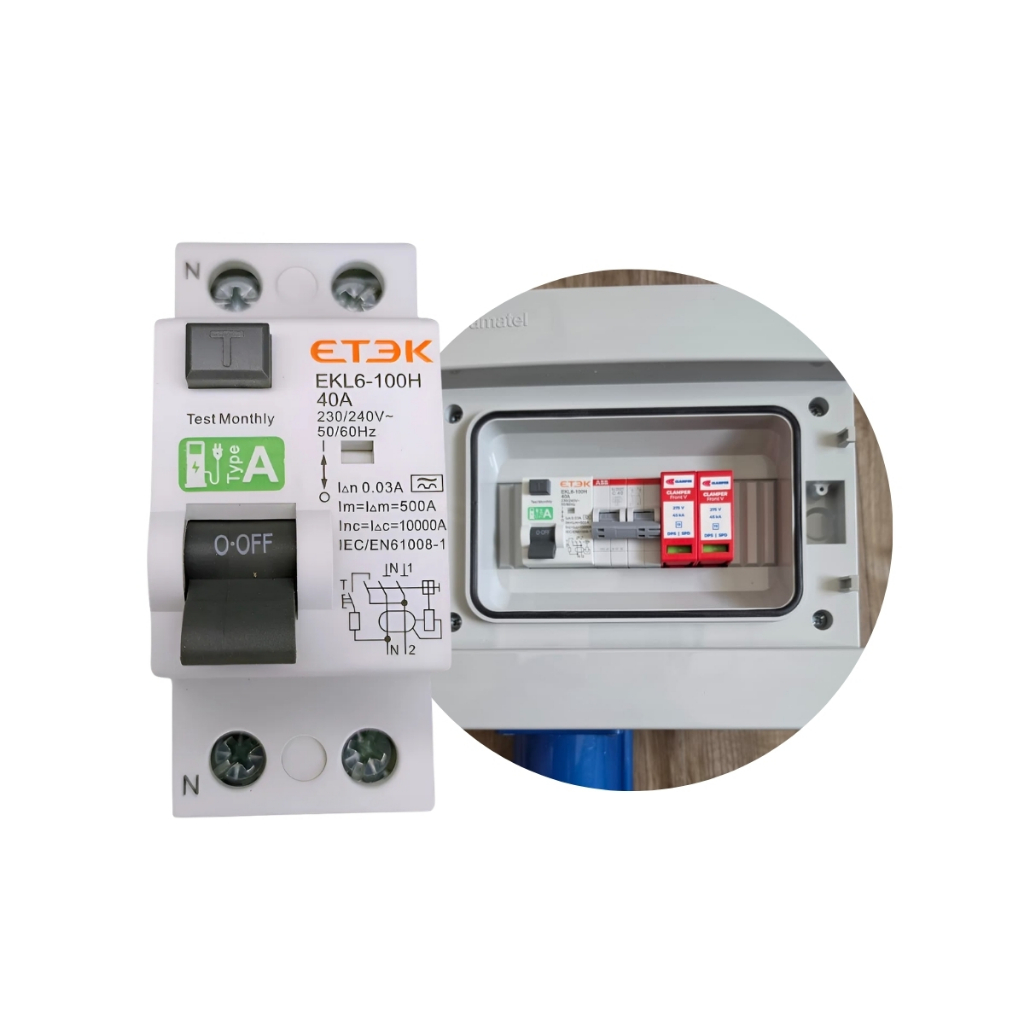 Dr Tipo A 40a Para Instalação De Wallbox