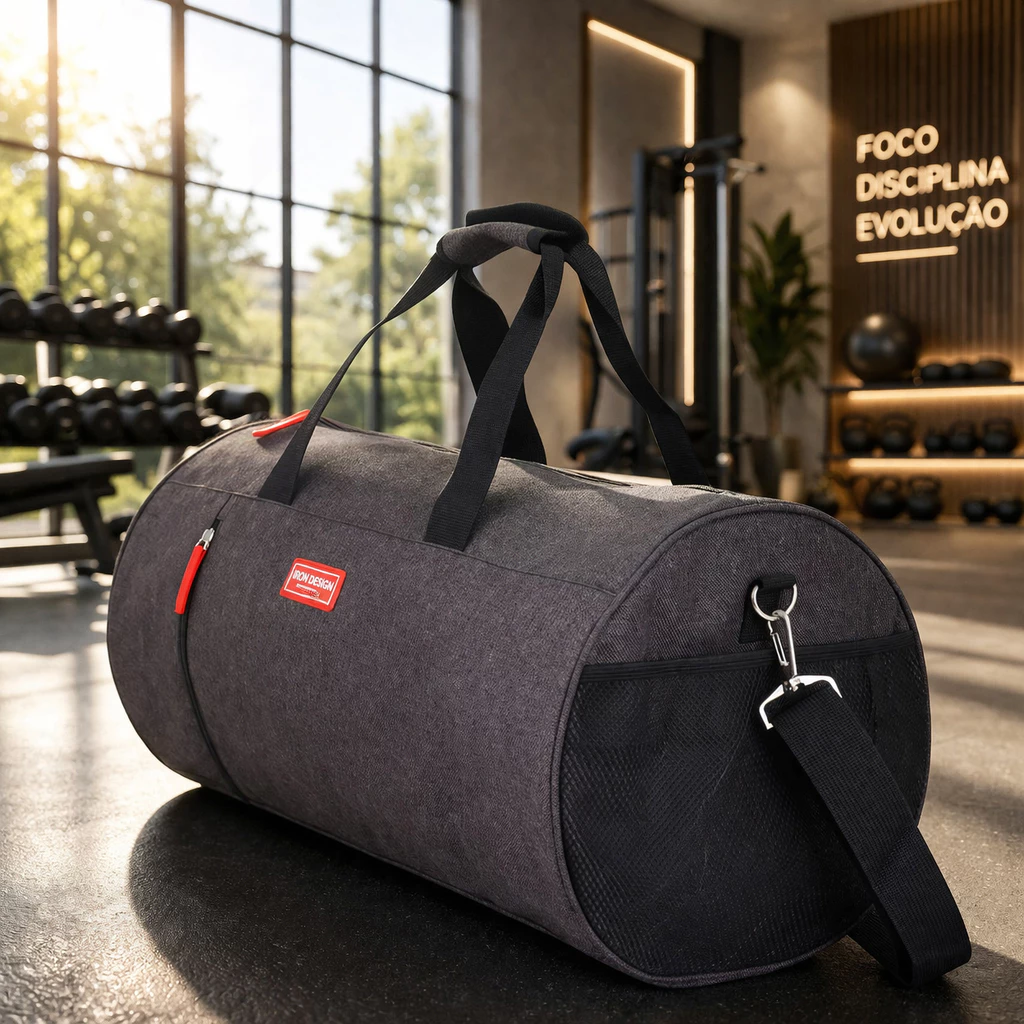 Bolsa Viagem Academia Grande Impermeável Jacki Design Fitness Resistente