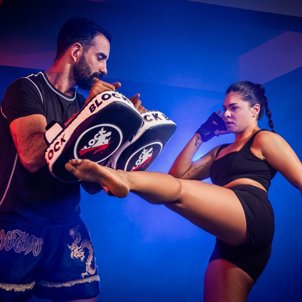 Aparador De Chute Muay Thai Para Treino Profissional -Envio imediato