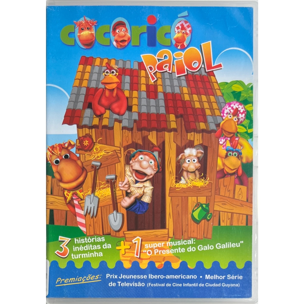 DVD - Cocoricó - Paiol - Júlio na Gaita - Original