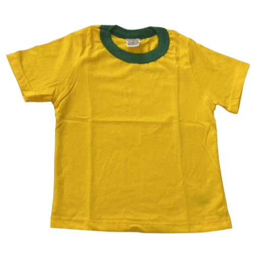Camisetinha LISA p/ bebê e infantil - ideal p/ personalizar - 100% algodão - malha penteada fio 30.1 em Oferta na Shopee