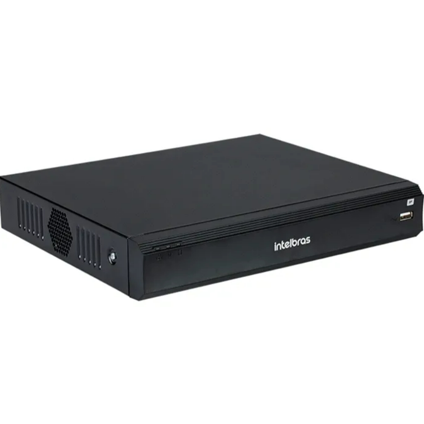 NVR Gravador de Vídeo 16 Canais 4K NVD 1516 Intelbras 12MP c/ Detecção Inteligente de Pessoas e Veículos