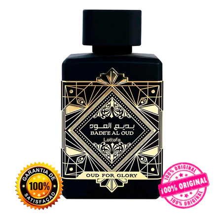 Lattafa Bade'e Al Oud For Glory Original 100ml Eau De Parfum Spray Masculino Perfume