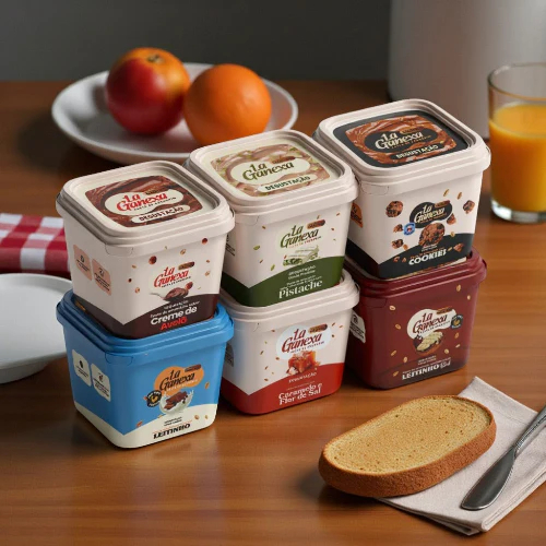 Pasta de Amendoim La Ganexa Kit Degustação 6 Sabores Whey Protein