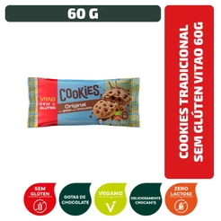 Cookies Tradicional Sem Glúten Vitao 60 g