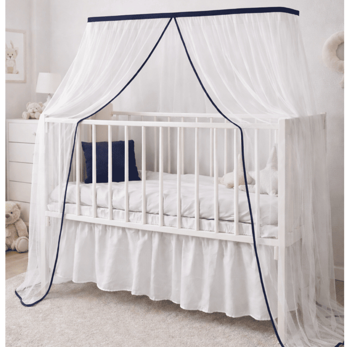 Mosquiteiro para Berço Americano com Viés – Proteção Contra Insetos