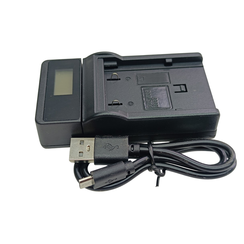 Carregador usb pra Bateria BN-VF714 JVC GR-D247 D250 D253 D270 D271 D275 D293 D295 D320 D325 D328