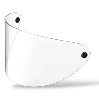 Kit 2 Viseiras Capacete San Marino Cristal Transparente Branco Tamanho 56 58 60 Espessura 0,8mm