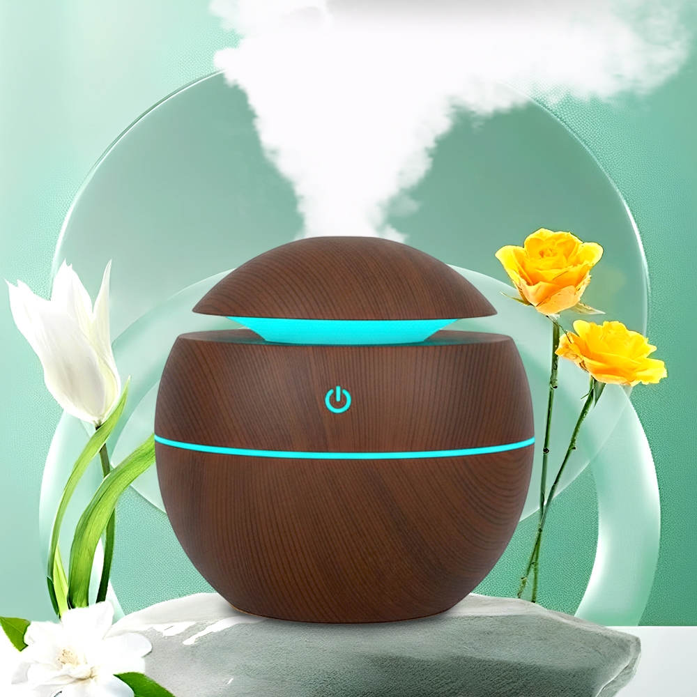 Umidificador Difusor De Ar Purificado Aromatizador De Ambiente Humificador Liviam O Ar Seco E Hidratam A Pele em Oferta na Shopee