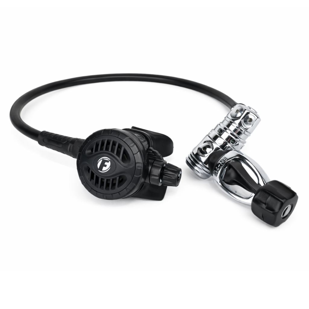 Kit Profissional de Regulador de Mergulho Balanceado Fun Dive RX-01 + X-7 Filtro com banho de ouro