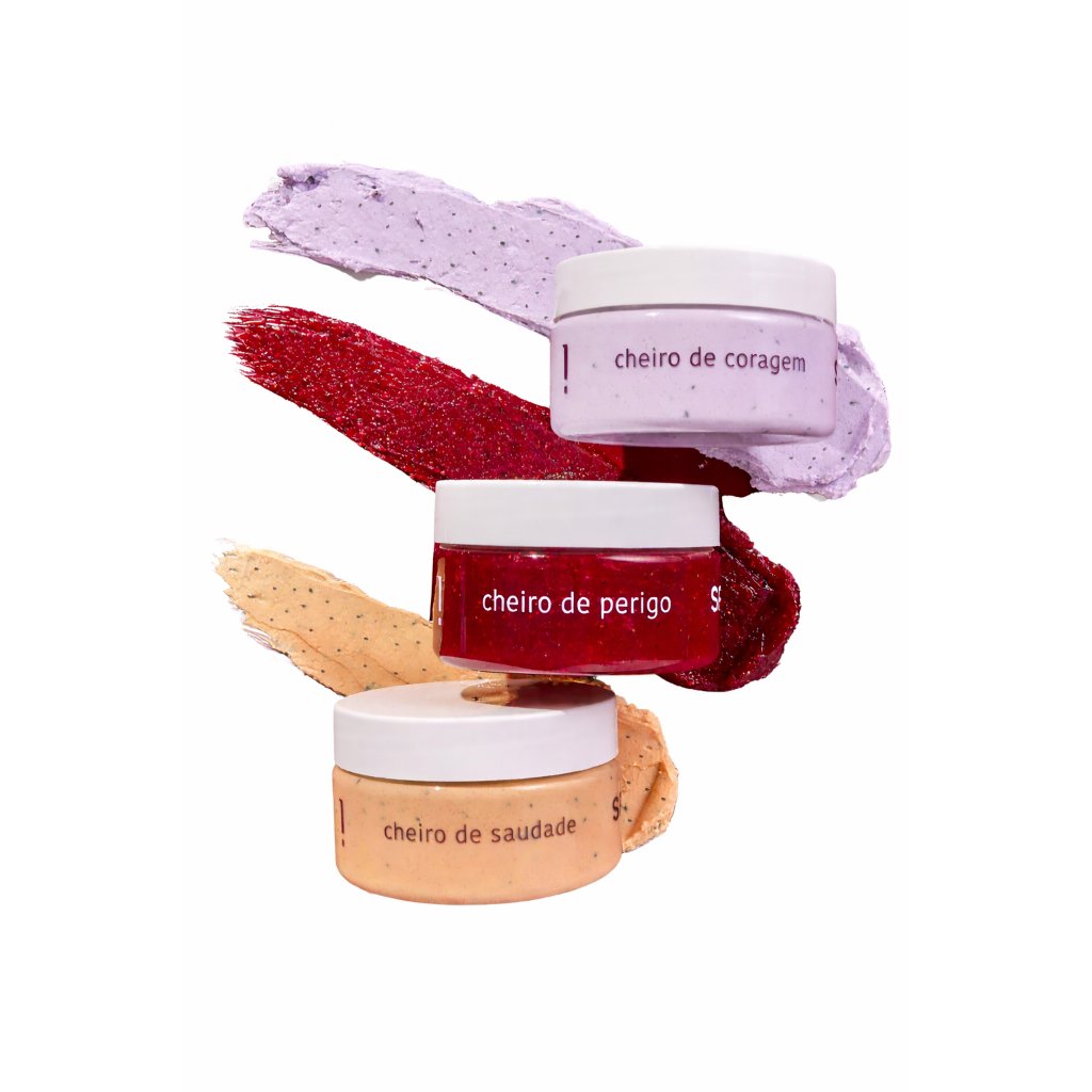 Imagem Kit 3 Esfoliantes: Perigo, Saudade e Coragem (200ml cada) - Spoiler