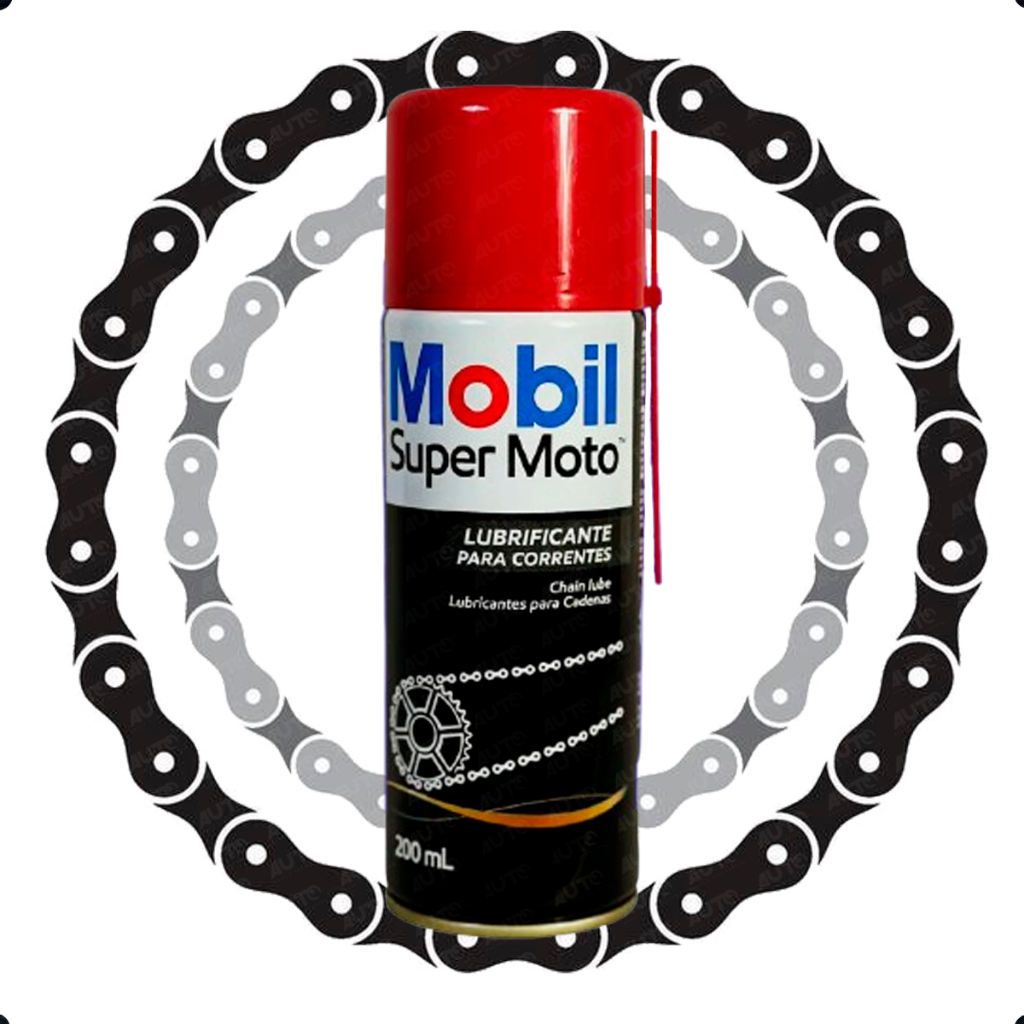 Graxa Spray Lubrificante Para Correntes de motos Chain Lub Super Moto 200mL - Mo