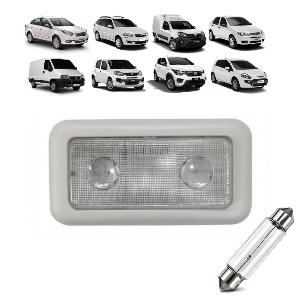 Lanterna Luz De Teto Palio Uno Doblo Mobi Idea em Oferta na Shopee