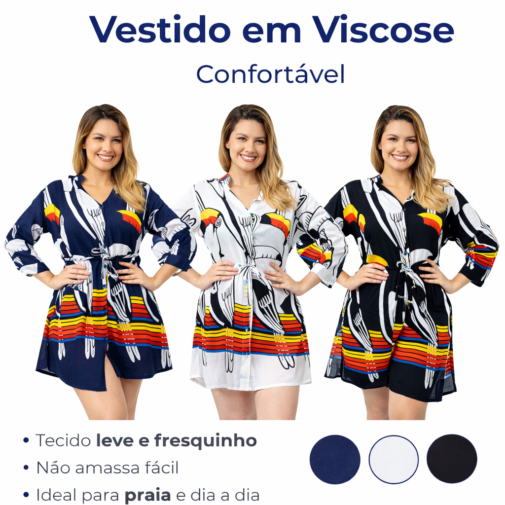 Blusa Feminina Saida de Praia Indiana Bata Boho Hippie Casual