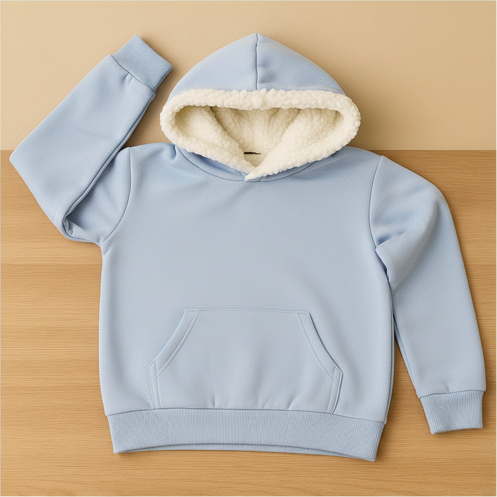 Moletom Infantil Premium com Forro de Pelúcia – Conforto e Estilo no Frio Menino Menina