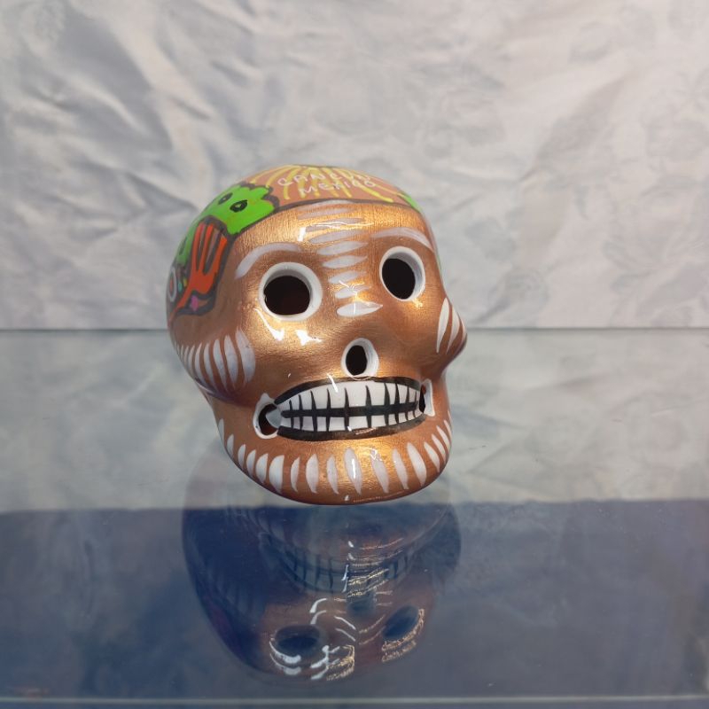 Caveira de porcelana mexicana
